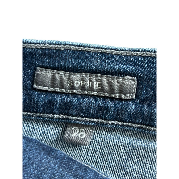 AGolde Jeans Womens Size 28 Sophie Ankle Skinny Blue Stretch - Picture 7 of 11